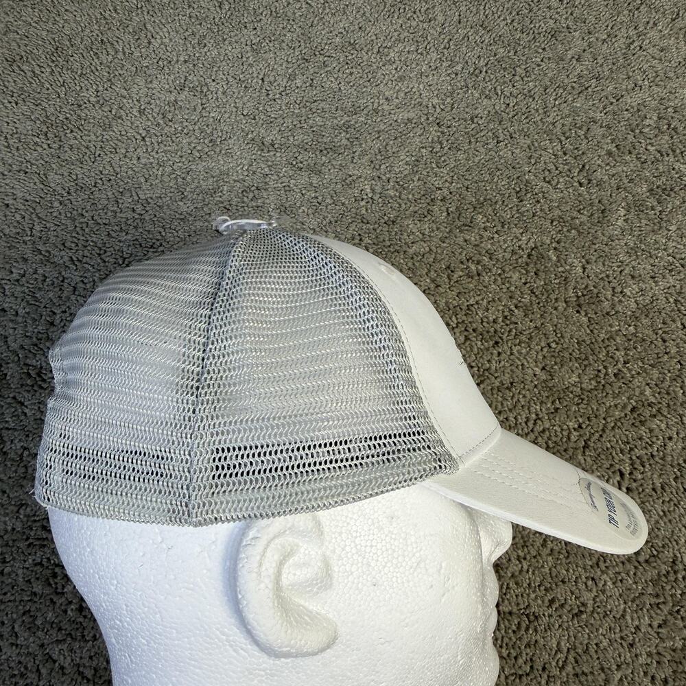 Tommy Bahama Hat Cap Snap Back Mens One Size White Trucker Mesh Marlin - Picture 4 of 10